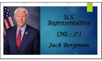 U.S. Representative Jack Bergman (MI - 1st) BIO PPT