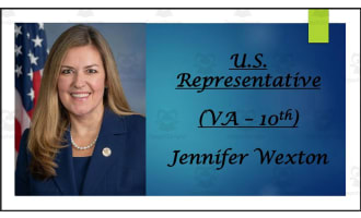 U.S. Representative Jennifer Wexton (VA - 10th) BIO PPT