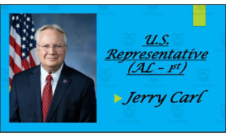 U.S. Representative Jerry Carl (AL - 1st) Biography PowerPoint