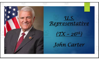 U.S. Representative John Carter (TX - 31st) BIO PPT