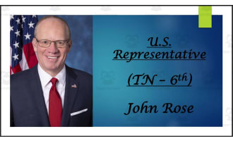 U.S. Representative John Rose (TN - 6th) BIO PPT