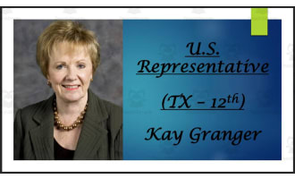 U.S. Representative Kay Granger (TX - 12th) BIO PPT