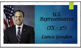 U.S. Representative Lance Gooden (TX - 5th) BIO PPT