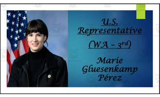 U.S. Representative Marie Gluesenkamp Pérez (WA - 3rd) BIO PPT