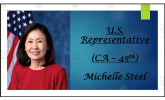 U.S. Representative Michelle Steel (CA - 45th) BIO PPT