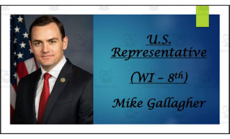 U.S. Representative Mike Gallagher (WI - 8th) BIO PPT
