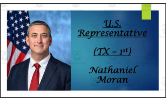 U.S. Representative Nathaniel Moran (TX - 1st) BIO PPT