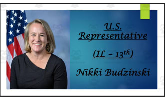 U.S. Representative Nikki Budzinski (IL - 13th) BIO PPT