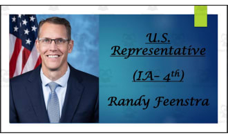 U.S. Representative Randy Feenstra (IA - 4th) BIO PPT