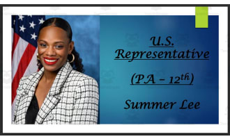 U.S. Representative Summer Lee (PA - 12th) BIO PPT