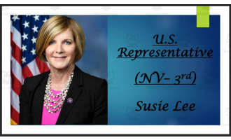 U.S. Representative Susie Lee (NV - 3rd) BIO PPT