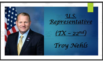 U.S. Representative Troy Nehls (TX - 22nd) BIO PPT
