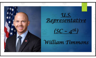 U.S. Representative William Timmons (SC - 4th) BIO PPT