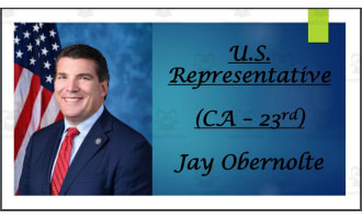 U.S. Representatives from California - Districts #21-30 (BIO PPT Bundle)