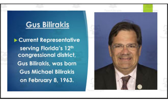 U.S. Representatives from Florida - Districts #11-20 (BIO PPT Bundle)