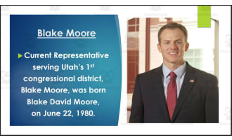 U.S. Representatives from Utah (BIO PPT Bundle)