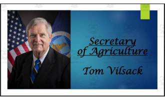 U.S. Secretary of Agriculture - Tom Vilsack (Biography PPT)