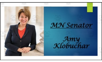 U.S. Senator Amy Klobuchar (MN) Biography PowerPoint