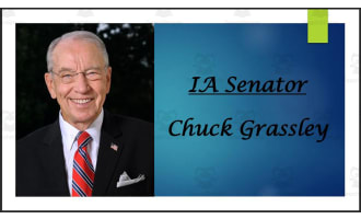 U.S. Senator Chuck Grassley (IA) BIO PPT