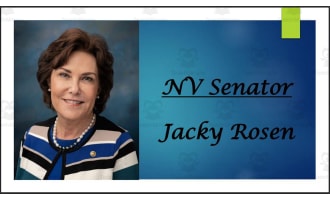 U.S. Senator Jacky Rosen (NV) Biography PowerPoint