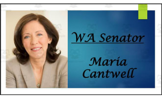 U.S. Senator Maria Cantwell (WA) Biography PowerPoint