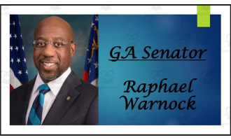 U.S. Senator Raphael Warnock (GA) Biography PowerPoint