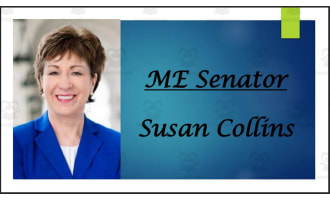 U.S. Senator Susan Collins (ME) Biography PowerPoint