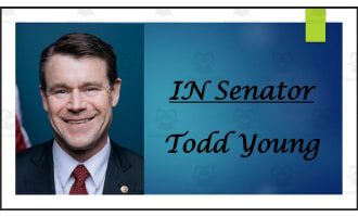 U.S. Senator Todd Young (IN) Biography PowerPoint