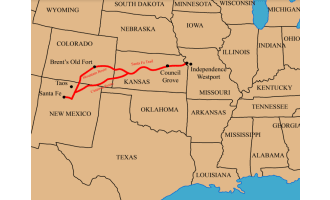 USA: Famous American Santa Fe Trails