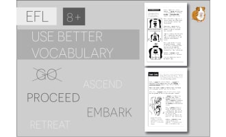 Use Better Vocabulary In Your Writing: Go (EFL Work Pack) 8+