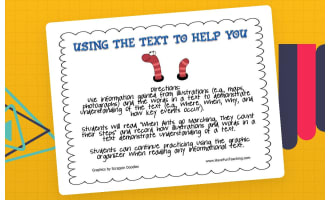 Using the Text to Help You Activity