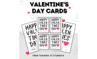 Valentine's Day Cards for Kids from Teachers: Spread the Love!