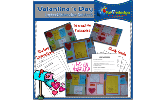 Valentine's Day Lapbook / Interactive Notebook - EBOOK