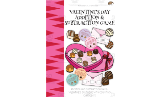 Valentine's Day Math Word Problem Game