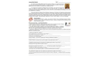 Valentine's Day Reading & Comprehension Unit ( French Version )