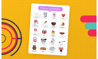Valentine's Vocabulary Fun Sheets