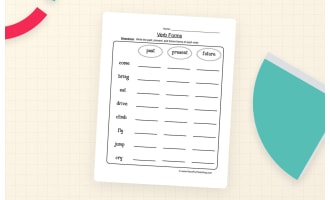 Verb Forms Worksheet