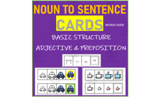 VERBAL SEQUENCING BASIC SENTENCE STRUCTURE ADJECTIVE PREPOSITION
