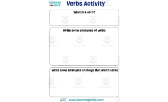 Verbs Activity