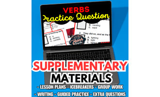 Verbs Supplementary Materials Grade 5-6 (PDF)