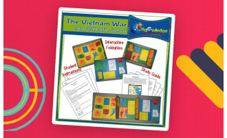 Vietnam War Lapbook / Interactive Notebookn- EBOOK
