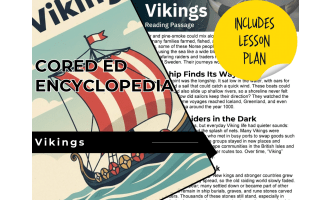 Vikings Reading Comprehension Passage - Cored Ed Encyclopedia