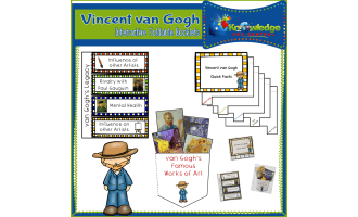 Vincent van Gogh Interactive Foldable Booklets – EBOOK