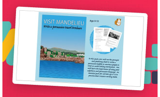 Visit Mandelieu: Write A Travel Brochure (9-13 years)