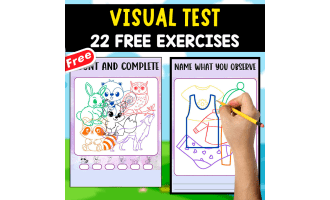 VISUAL TEST | 22 FREE PAGES