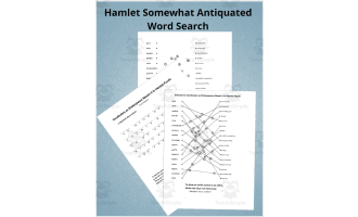 Vocabulary as Shakespeare Meant it in Hamlet Puzzle
