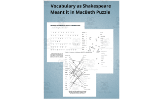 Crossword Puzzle: Macbeth by Teach Simple Crossword Puzzle: Macbeth by Teach Simple