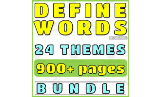 Vocabulary Nouns Definitions Reading Writing