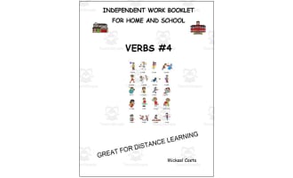 Vocabulary sheets: Verbs volume 4