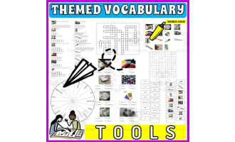 Vocabulary with Cards | Crossword Wordsearch Anagram TOOLS